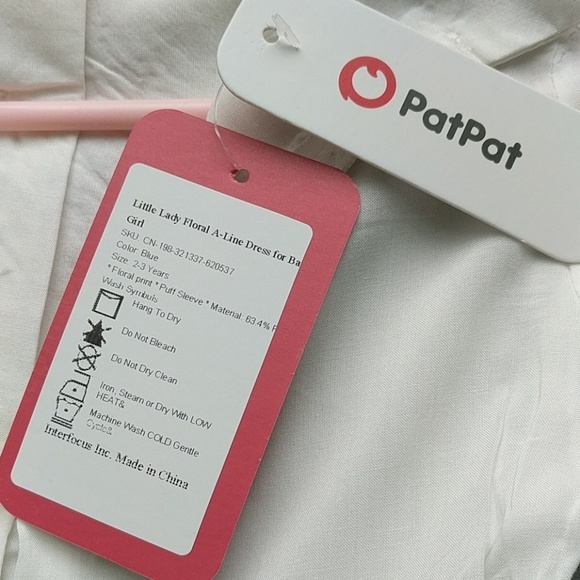 NWT Toddler (2-3T) A-Line Floral Dress - Picture 4 of 6